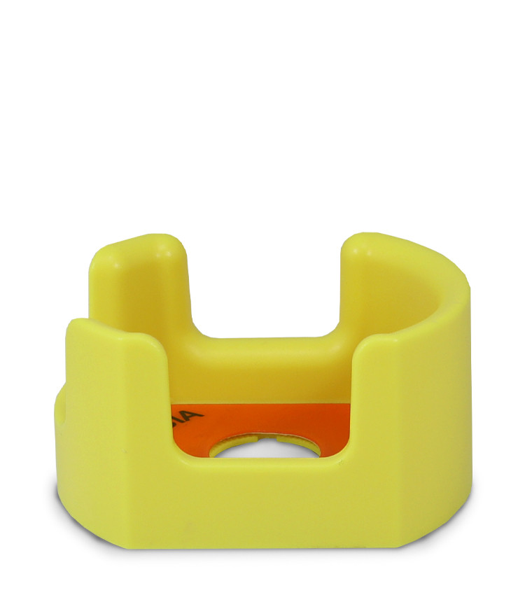 Protetor Plástico Guarda Alta Amarelo para Botão de Emergência 22mm - SA-EG2 Protetor Plástico Guarda Alta Amarelo para Botão de Emergência 22mm - SA-EG2
