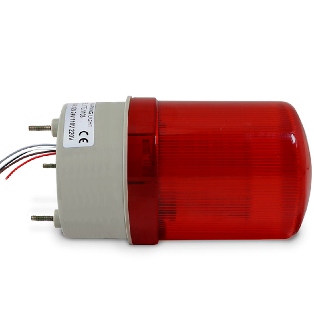 Sinalizador Giratório Vermelho com Buzzer 12V-220V (AC/DC) Giroflex - LTE1101 Sinalizador Giratório Vermelho com Buzzer 12V-220V (AC/DC) Giroflex - LTE1101
