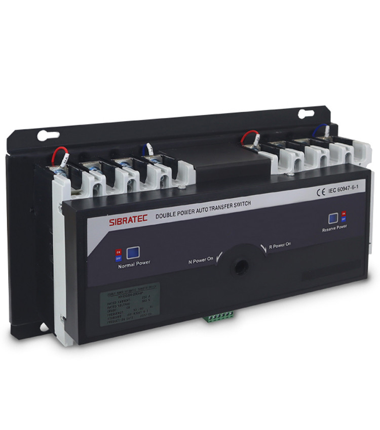 Chave de Transferência Automática 250A 4 Polos Rede Gerador - HYCQ5M Chave de Transferência Automática 250A 4 Polos Rede Gerador - HYCQ5M