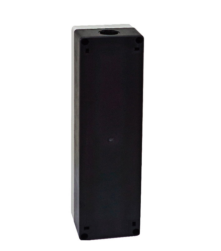 Caixa Plástica Botoeira com 5 ou 6 Furos 22mm Branco e Preto Caixa Plástica Botoeira com 5 ou 6 Furos 22mm Branco e Preto