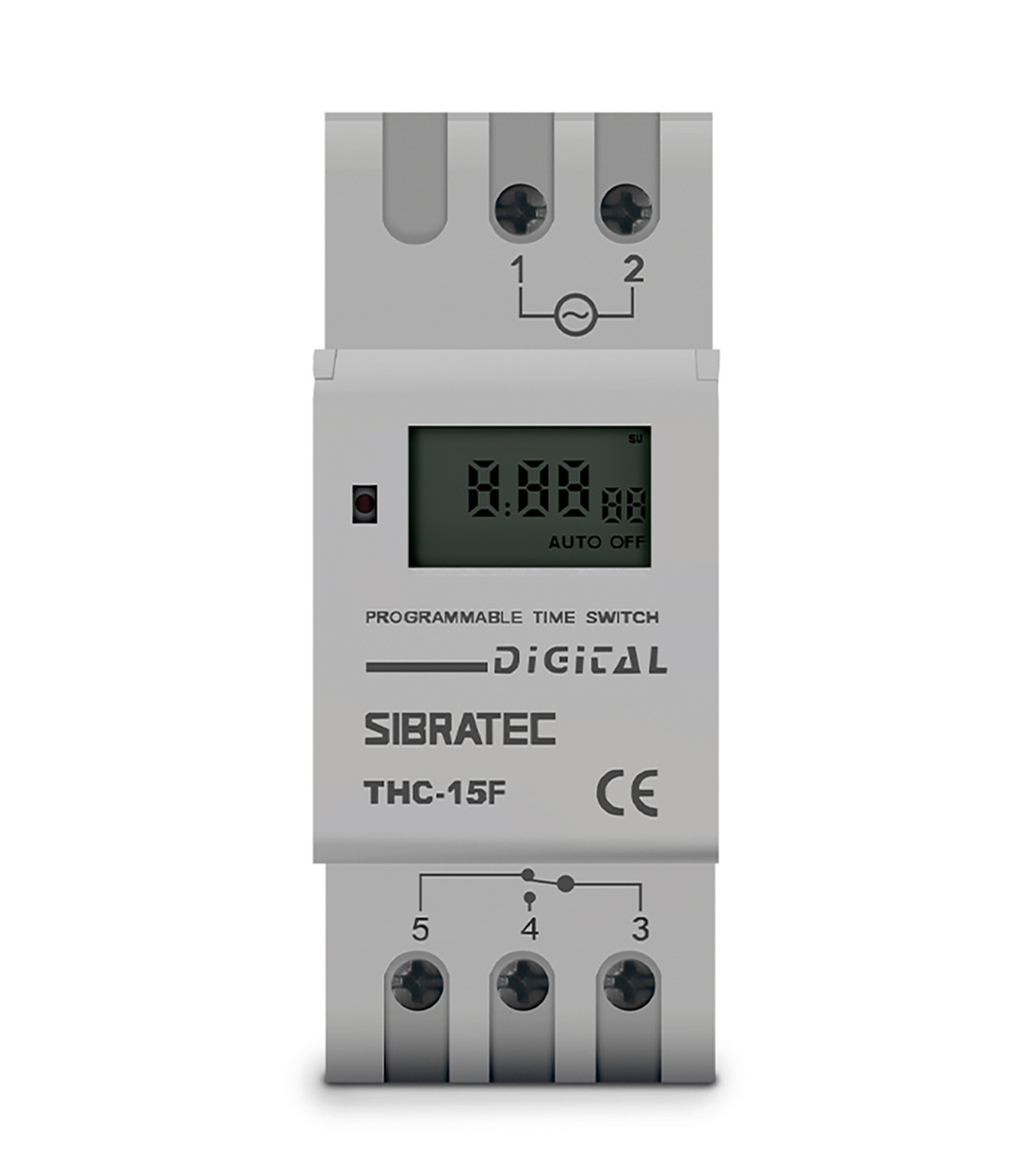 Timer Programador Horário 16A 110/220V 28ON / 28OFF Semanal - THC-15F