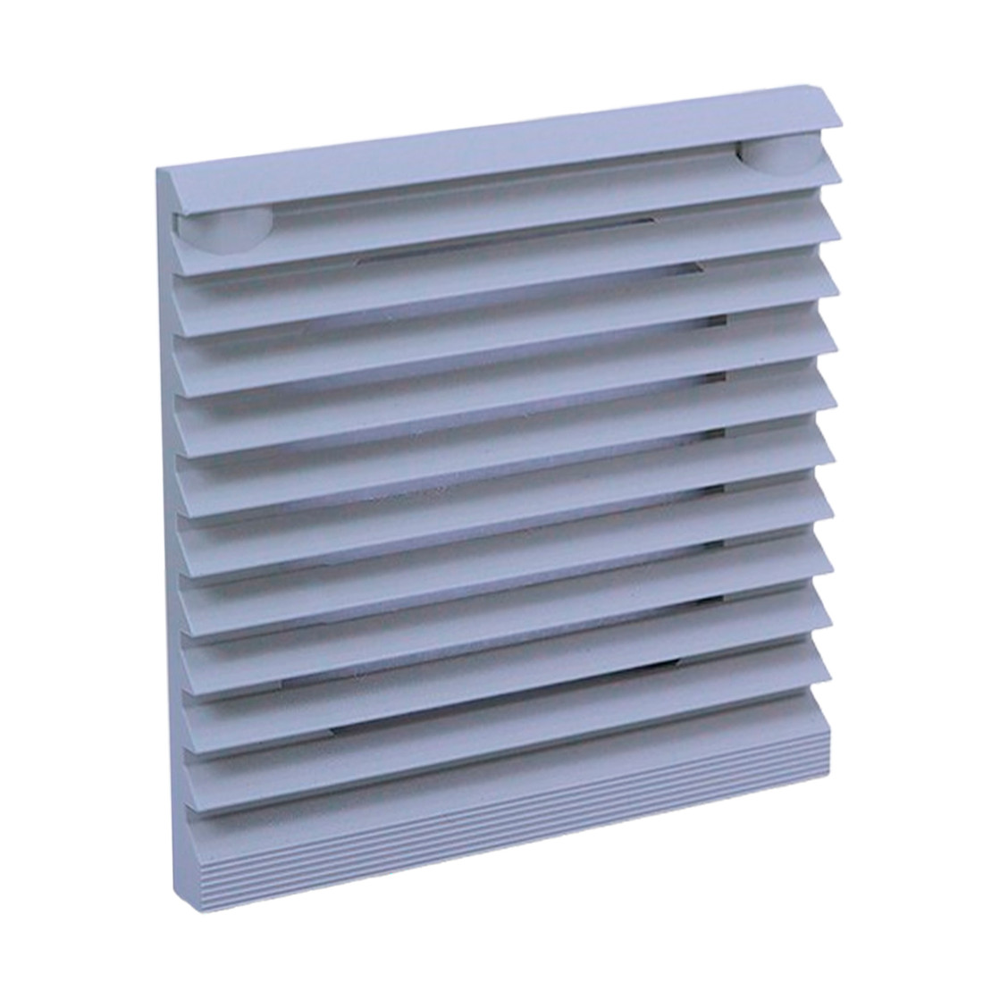 Veneziana com Filtro para Ventilador 80x80mm cor Bege
