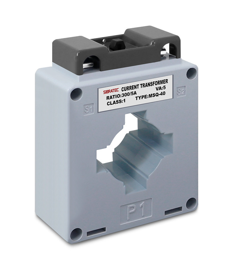 Transformador de Corrente (TC) Relação de 300/5A - Furo cabo 31mm - MSQ40
