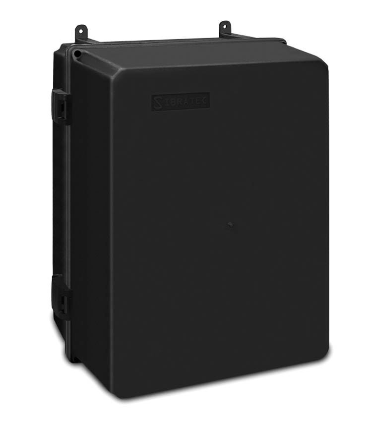 Quadro de Comando G 35x26x17cm Caixa Plástica Preta para Montagem de Materiais Elétricos - C352617 Quadro de Comando G 35x26x17cm Caixa Plástica Preta para Montagem de Materiais Elétricos - C352617