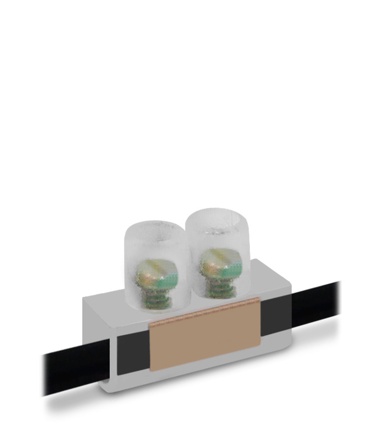 Borne Sindal Barra Terminal para Cabo 6 a 10mm² 12 Vias - TBS-10A