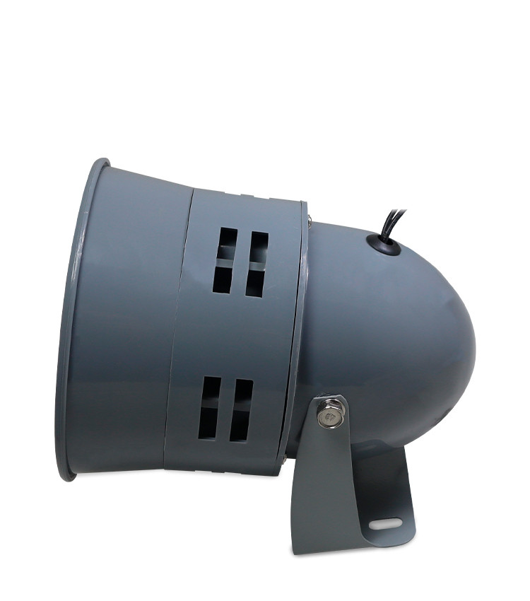 Sirene Sonora Industrial Motorizada 110dB 220V Diâmetro 12,8cm - MS-290