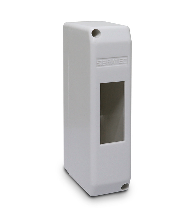 Caixa Plástica de Sobrepor para Disjuntor DIN de 1 Polo - QDS-1P Caixa Plástica de Sobrepor para Disjuntor DIN de 1 Polo - QDS-1P