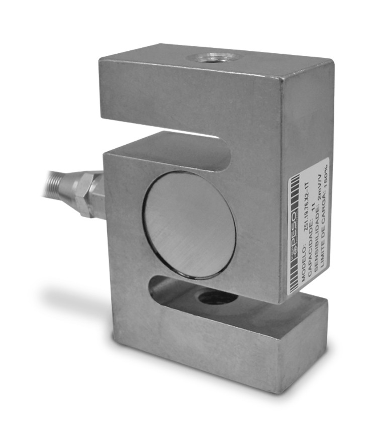 Célula de Carga tipo Z de Tração Capacidade 1.000Kg Rosca M12 - SZ51X-1T Célula de Carga tipo Z de Tração Capacidade 1.000Kg Rosca M12 - SZ51X-1T