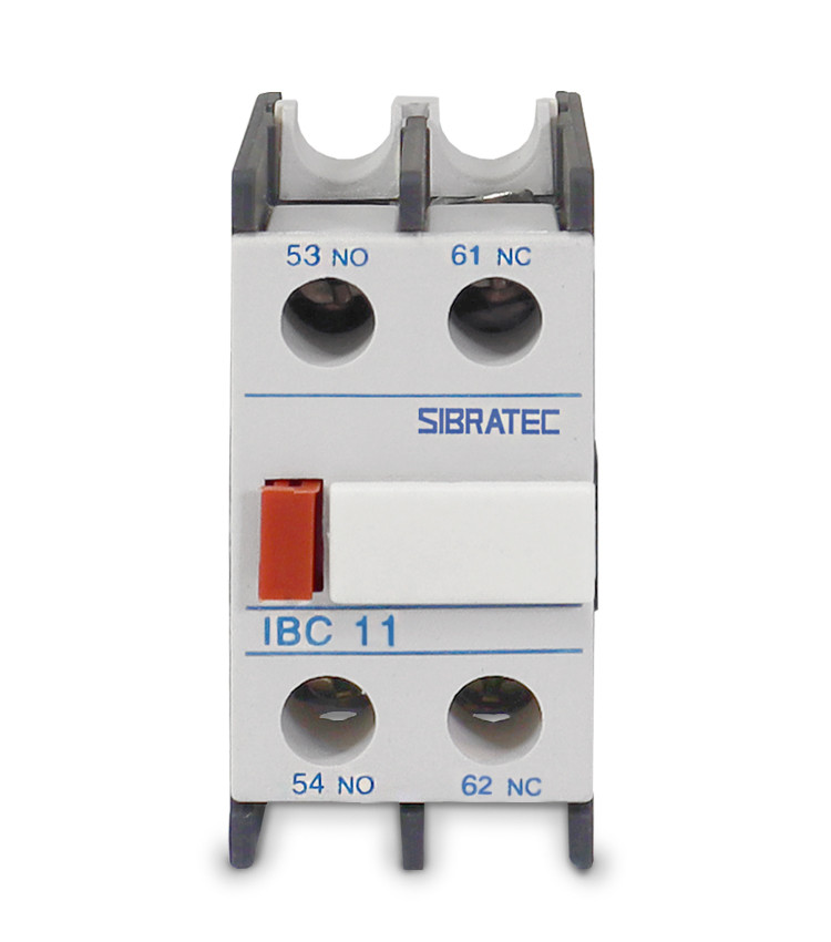 Bloco de Contato Auxiliar 1NA+1NF para Contatores de 9A até 32A  - IBC11