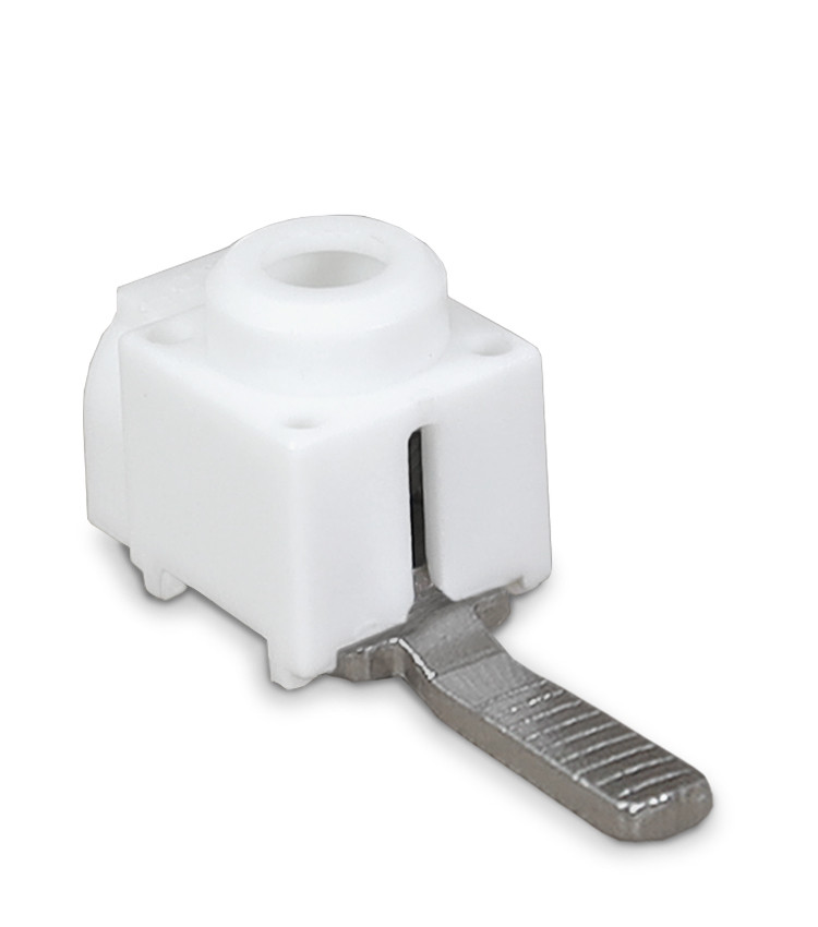 Conector Genérico Saída Frontal Cabo 25mm² Barramento - HT25 Conector Genérico Saída Frontal Cabo 25mm² Barramento - HT25