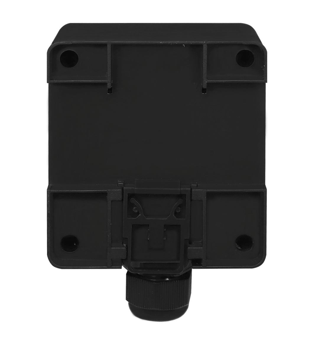 Tomada Azul c/ Tampa e Caixa Preta 2p+t 10A e 20a Padrão Brasileiro Trilho Din