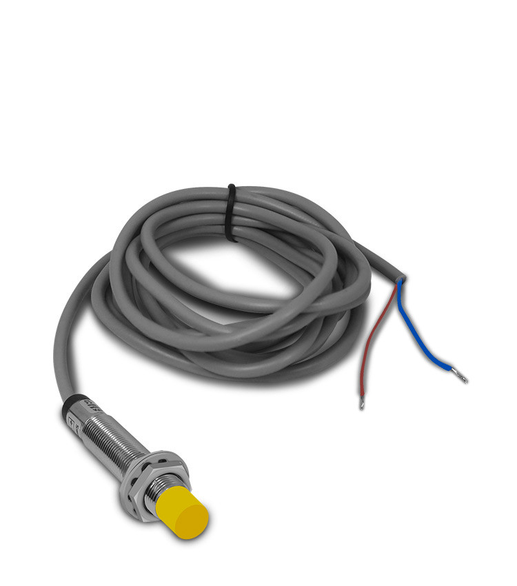 Sensor Indutivo 12mm PNP-NA 90-250V Range 4mm com 2 Fios - LM12-2004A Sensor Indutivo 12mm PNP-NA 90-250V Range 4mm com 2 Fios - LM12-2004A