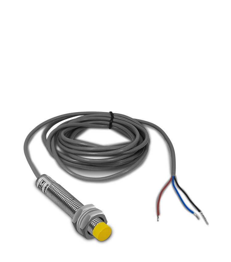 Sensor Indutivo não Faceado 8mm PNP-NF 6-36V Range 2mm 3 Fios - LM8-3002PB Sensor Indutivo não Faceado 8mm PNP-NF 6-36V Range 2mm 3 Fios - LM8-3002PB