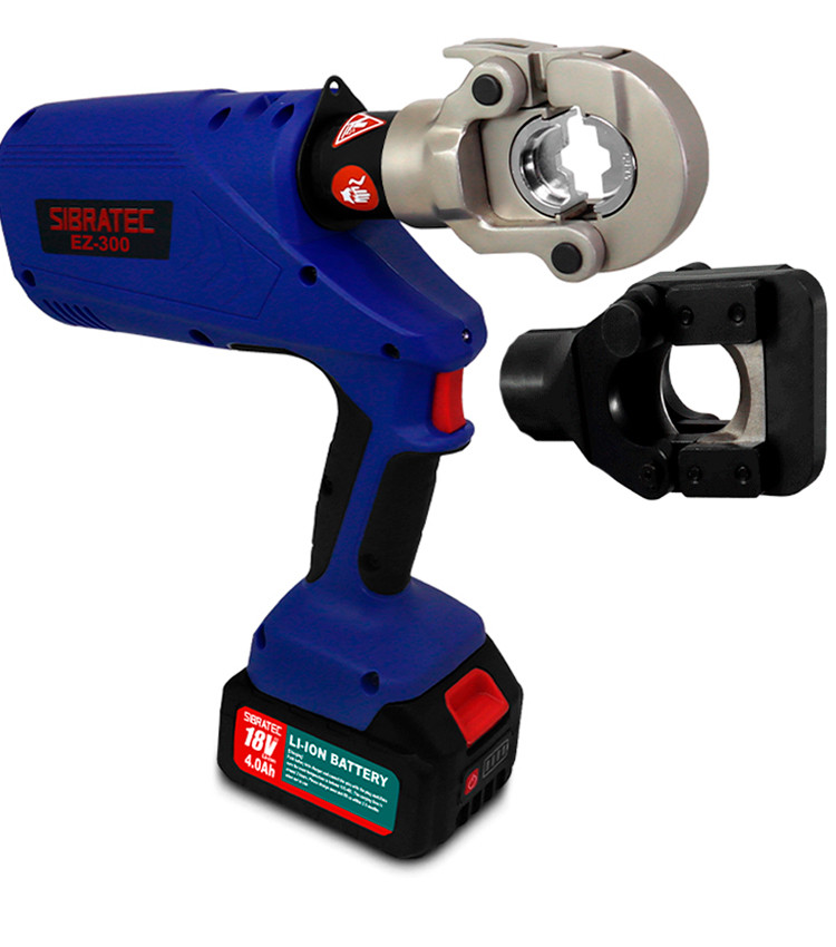 Alicate Elétrico Corte e Crimpagem de Terminais à Compressão 300mm² - EZ-45A/300