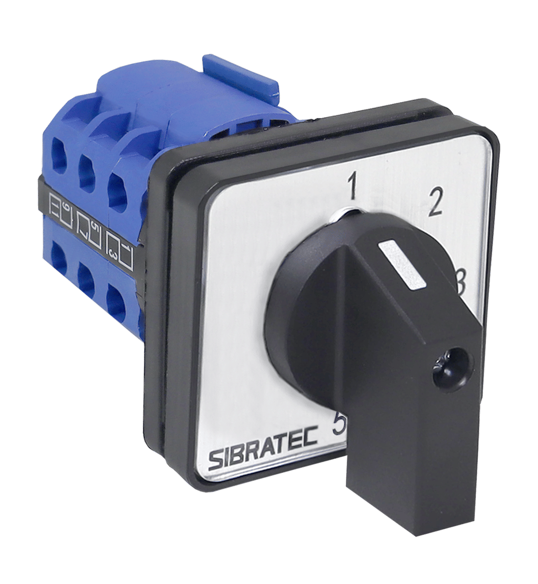 Chave Seletora Rotativa com 5 Posições (1-2-3-4-5) 1 Polo 20A para Porta de Painel - LW28-20-5 Chave Seletora Rotativa com 5 Posições (1-2-3-4-5) 1 Polo 20A para Porta de Painel - LW28-20-5