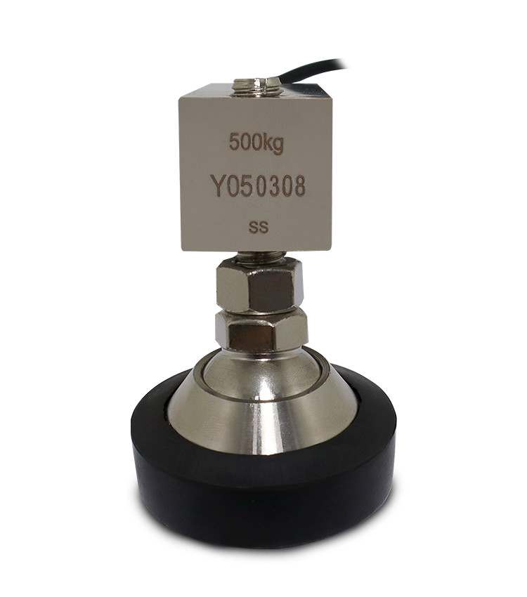 Célula de Carga Tipo I em INOX Capacidade 500Kg Rosca M16 e Pé Articulável - I130X2SS-500