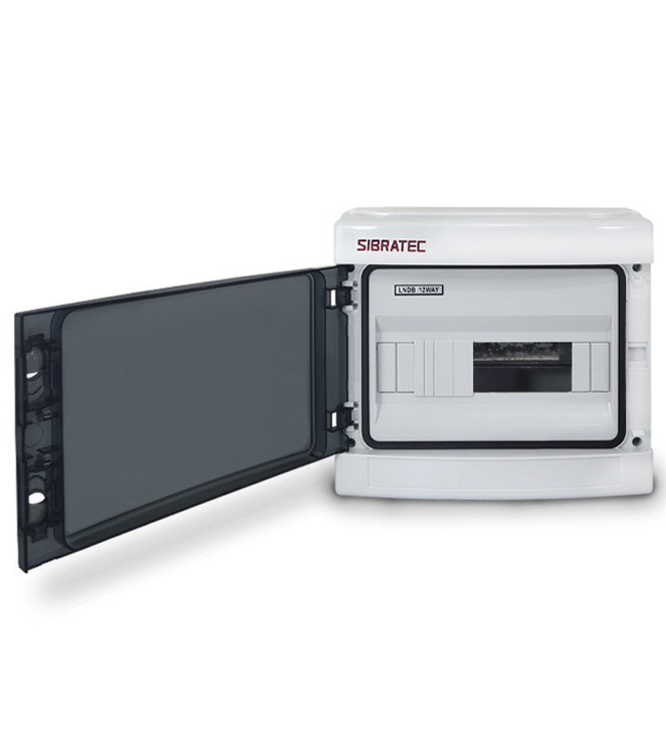 Quadro de Distribuição Sobrepor para Disjuntor DIN de 12 Polos - LNDB-12