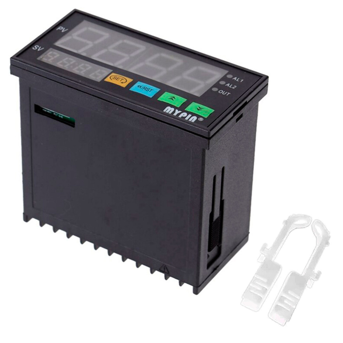 Indicador de Peso com 2 Saídas a Relé 110/220V Bivolt 48x96mm para Célula de Carga - LM8-RRD