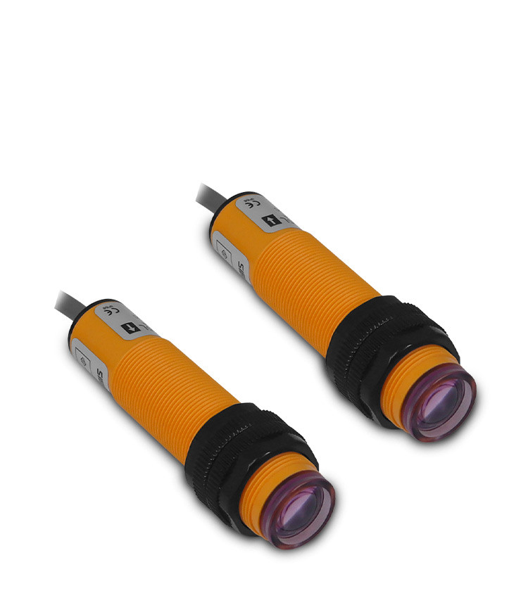 Sensor Fotoelétrico Barreira 18mm PNP-NA 10-30V Range 5m com 3 Fios - G18-3C5PA Sensor Fotoelétrico Barreira 18mm PNP-NA 10-30V Range 5m com 3 Fios - G18-3C5PA