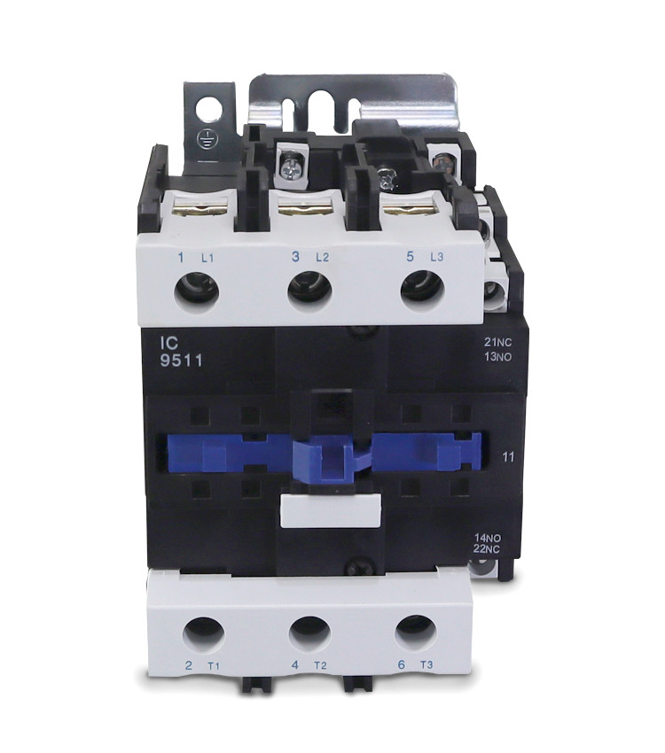 Contator Tripolar 95A 9511 Bobina 220V com 2 Contato aux. 1NA+1NF Contator Tripolar 95A 9511 Bobina 220V com 2 Contato aux. 1NA+1NF