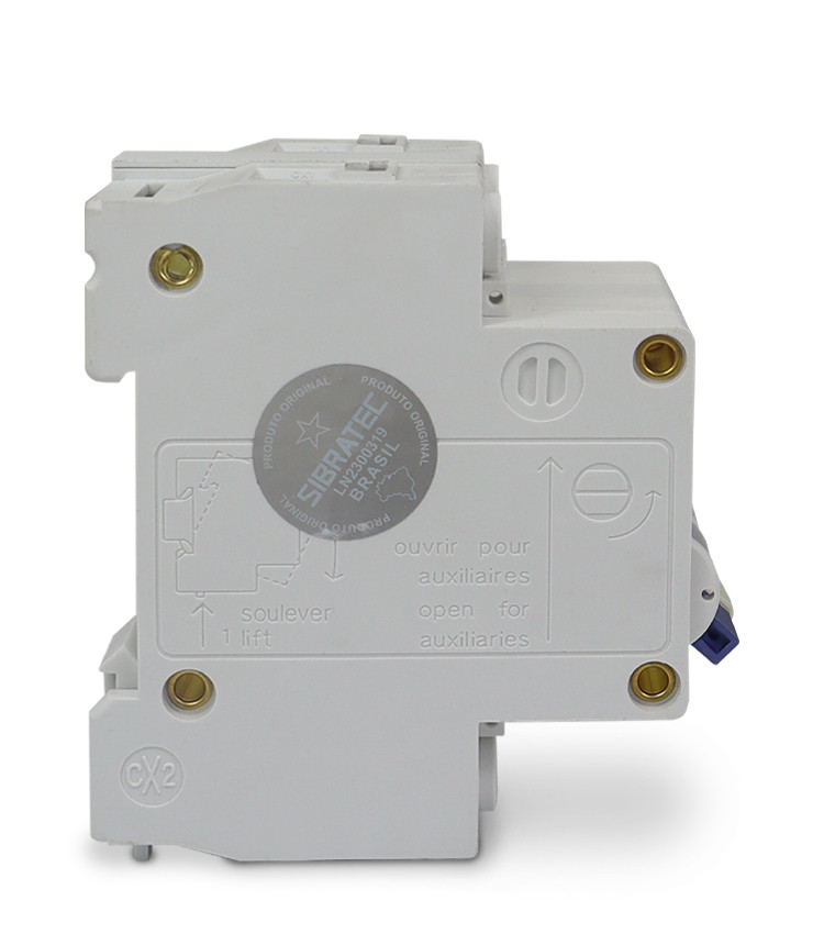 Chave de Transferência Manual 1 Polo 63A Trilho DIN Disjuntor Intertravado uso Rede Gerador - DZ-47 Chave de Transferência Manual 1 Polo 63A Trilho DIN Disjuntor Intertravado uso Rede Gerador - DZ-47