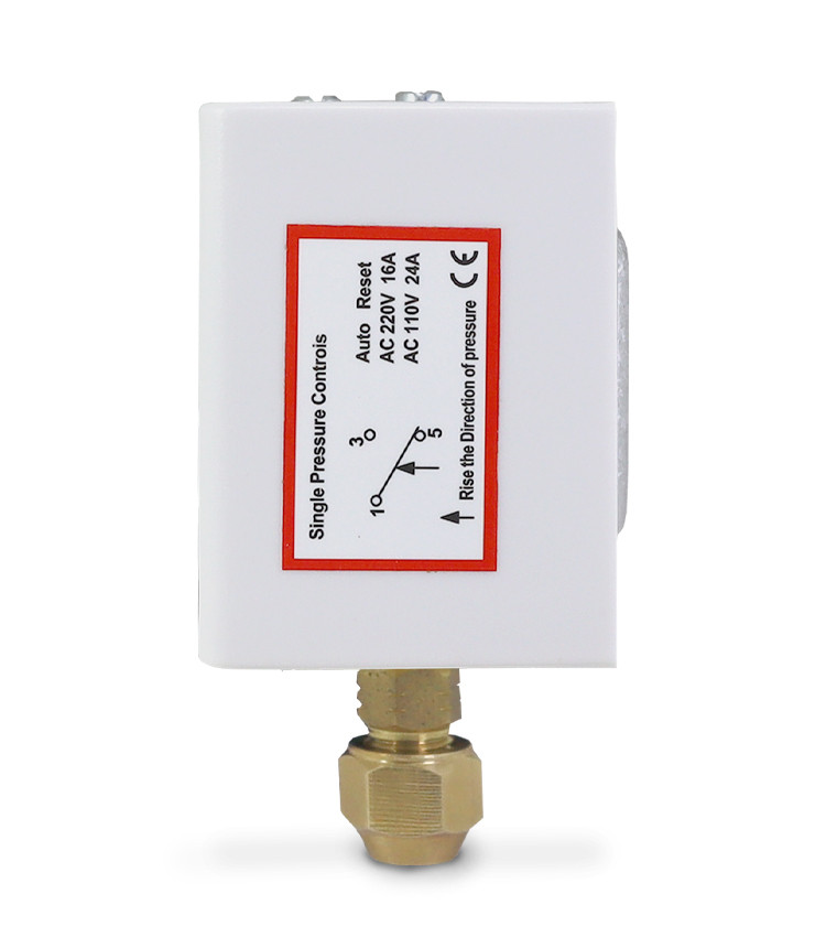 Pressostato Ajuste 4-20Bar com Autoreset e 1 Contato reversível 16A/220Vca - PC20D Pressostato Ajuste 4-20Bar com Autoreset e 1 Contato reversível 16A/220Vca - PC20D