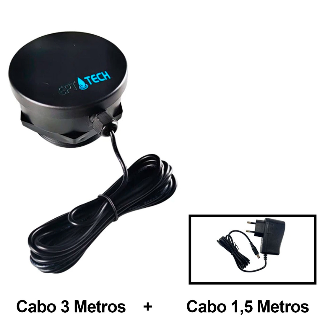 Medidor de Nível Ultrassônico com Aplicativo Mobile Medição 0-3M