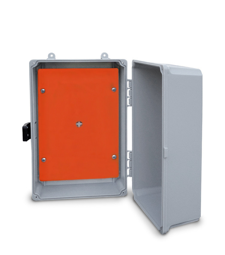 Placa de Montagem 31,5x24,5cm para Quadro G 35x26x17cm Plástico cor Laranja