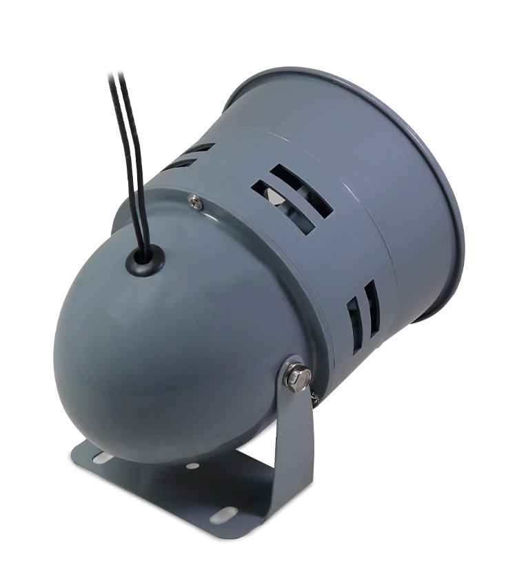 Sirene Sonora Industrial Motorizada 110dB 220V Diâmetro 12,8cm - MS-290