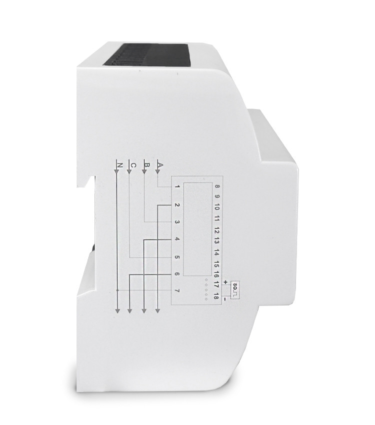 Medidor de Energia kWh Trifásico Medição Direta até 100A - DTS353 Medidor de Energia kWh Trifásico Medição Direta até 100A - DTS353