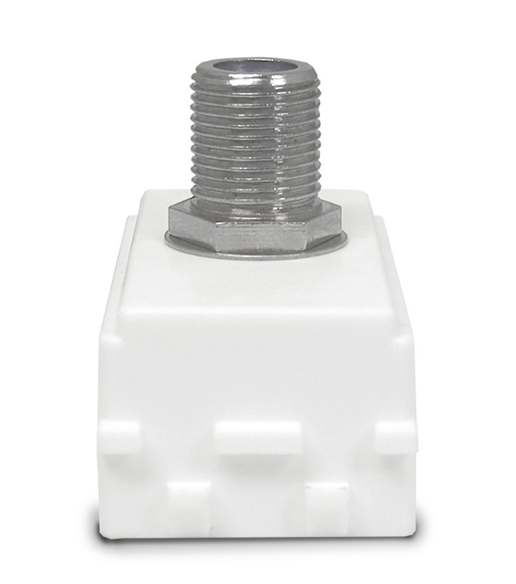 Conector Fêmea Coaxial Suporte Trilho Din - TWCX Conector Fêmea Coaxial Suporte Trilho Din - TWCX