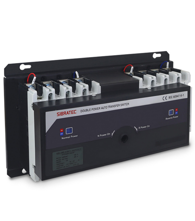Chave de Transferência Automática 100A 4 Polos Rede Gerador - HYCQ5M Chave de Transferência Automática 100A 4 Polos Rede Gerador - HYCQ5M