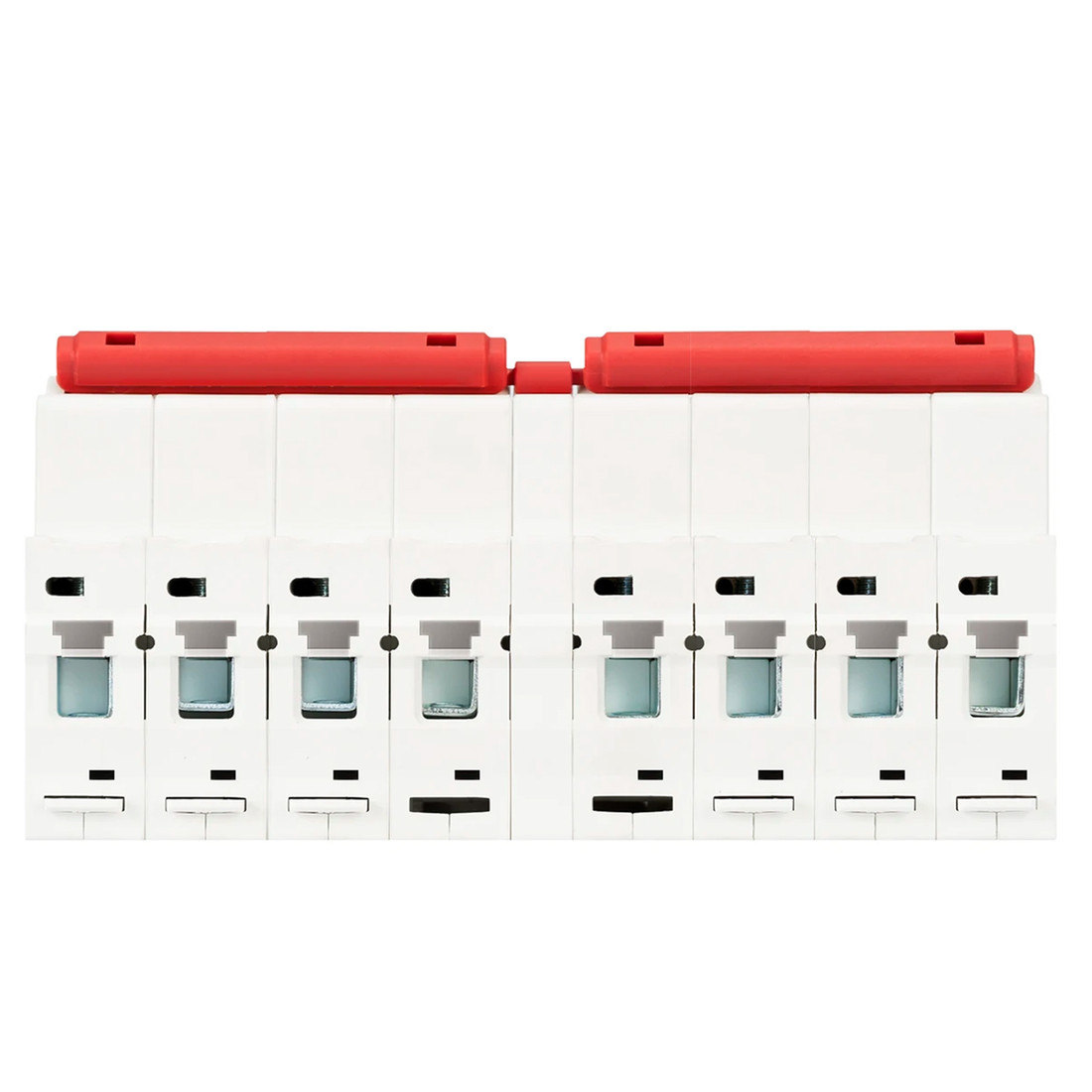 Chave Transferência 4+4 Polos 63A Trilho DIN Disjuntor Intertravado Rede Gerador - DZ-47 Chave Transferência 4+4 Polos 63A Trilho DIN Disjuntor Intertravado Rede Gerador - DZ-47