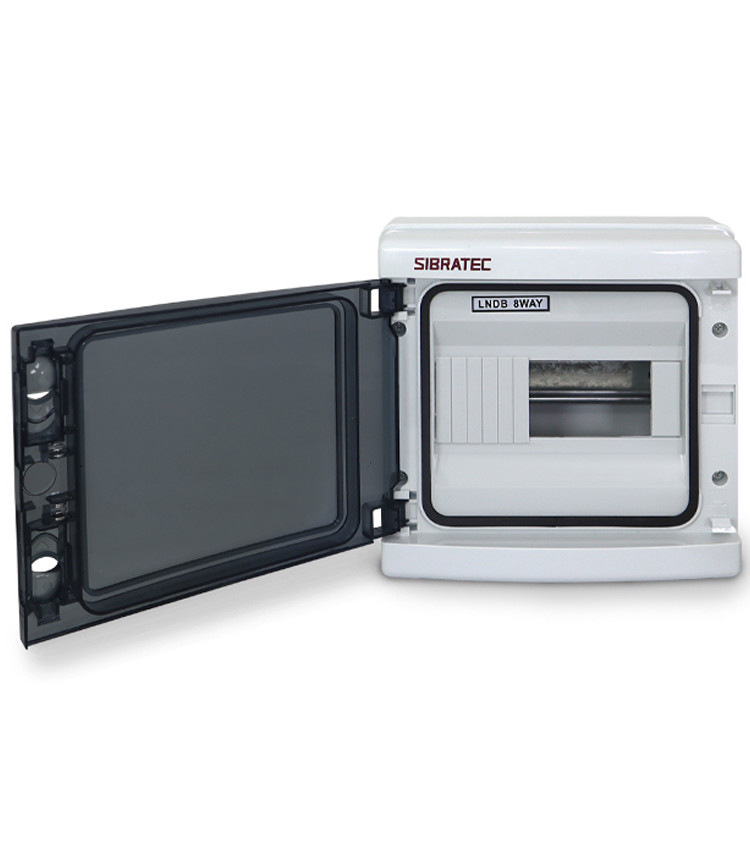 Quadro de Distribuição Sobrepor para Disjuntor DIN de 8 Polos - LNDB-8