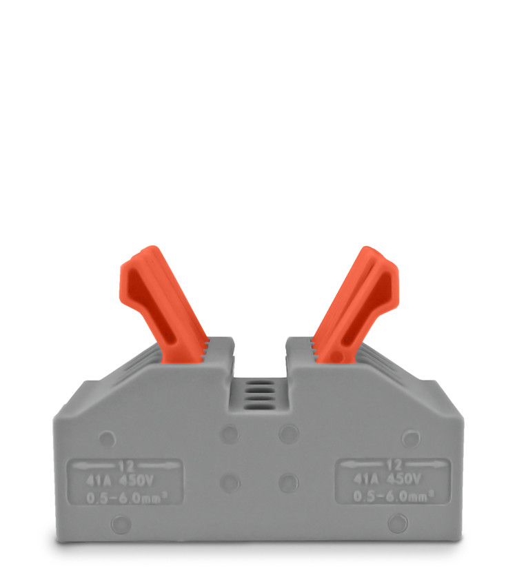 Conector de Emenda Rápida 4 Vias 4 Polos para Cabo até 6mm² Corrente máx. 41A - KV226