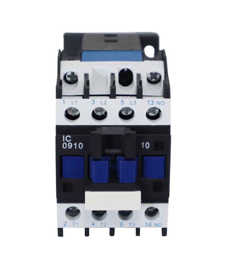 Contator Tripolar 9A 0910 Bobina 24Vac com Contato aux. 1NA