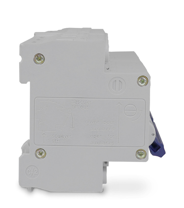 Chave de Transferência Rede Gerador Manual 63A 3 Polos para Trilho DIN com Disjuntor Intertravado - DZ-47 Chave de Transferência Rede Gerador Manual 63A 3 Polos para Trilho DIN com Disjuntor Intertravado - DZ-47