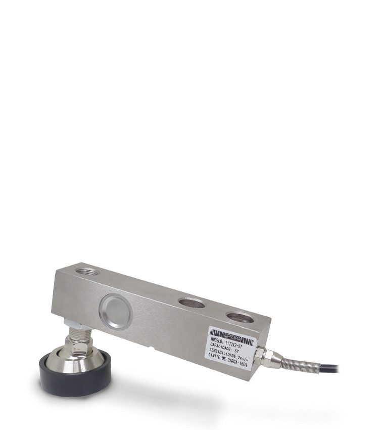 Célula de Carga Tipo I Capacidade 5.000Kg Rosca M20 e Pé Articulável - I172X2-5T