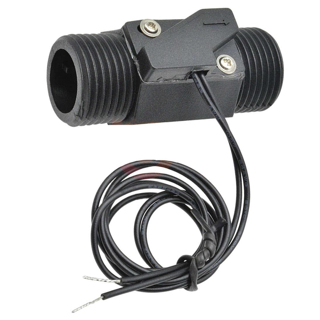 Kit Alarme Fluxo Água 220V Sensor Vazão + Buzzer Sonoro e Visual para Ladrão Caixa D'água