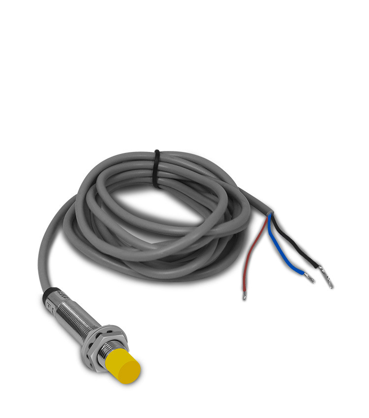 Sensor Indutivo não Faceado 12mm PNP-NA 6-36V Range 4mm com 3 Fios - LM12-3004PA Sensor Indutivo não Faceado 12mm PNP-NA 6-36V Range 4mm com 3 Fios - LM12-3004PA