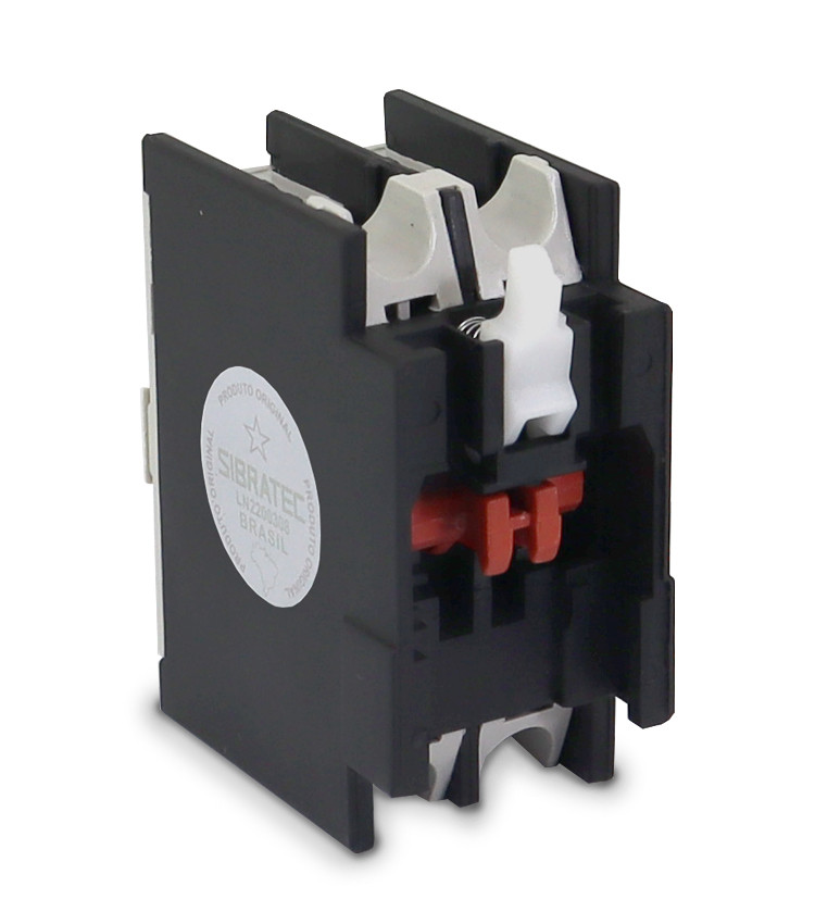 Bloco de Contato Auxiliar 1NA+1NF para Contatores de 9A até 32A  - IBC11