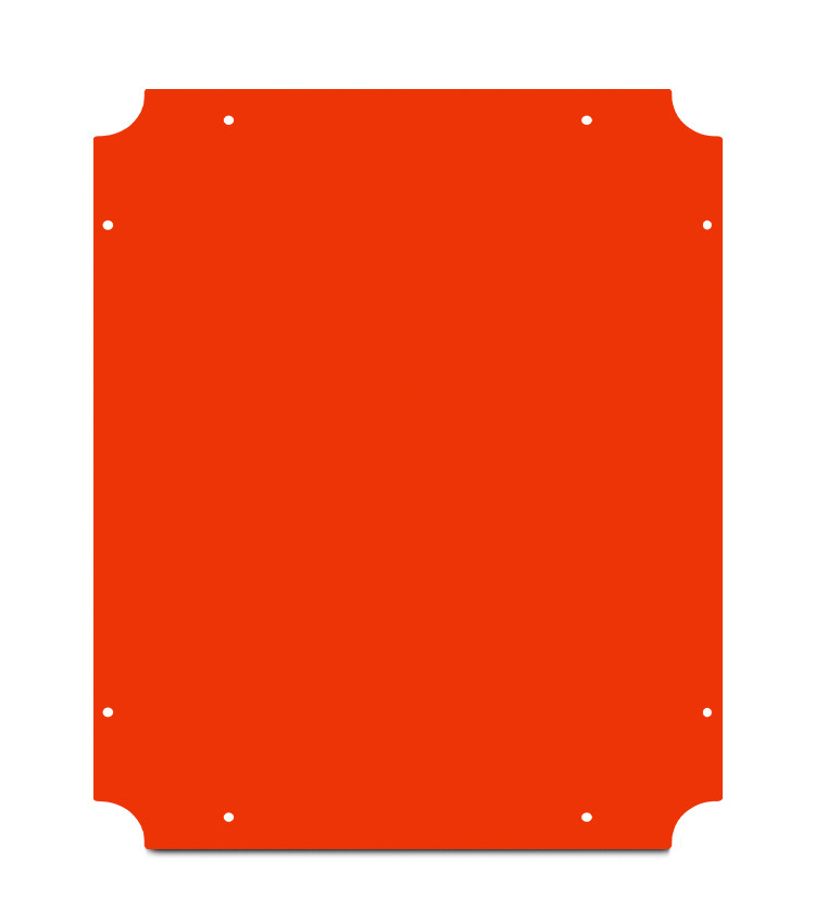 Placa de Montagem 46,5x36,5cm para Quadro GG 48x38x17cm Metálico cor Laranja Placa de Montagem 46,5x36,5cm para Quadro GG 48x38x17cm Metálico cor Laranja