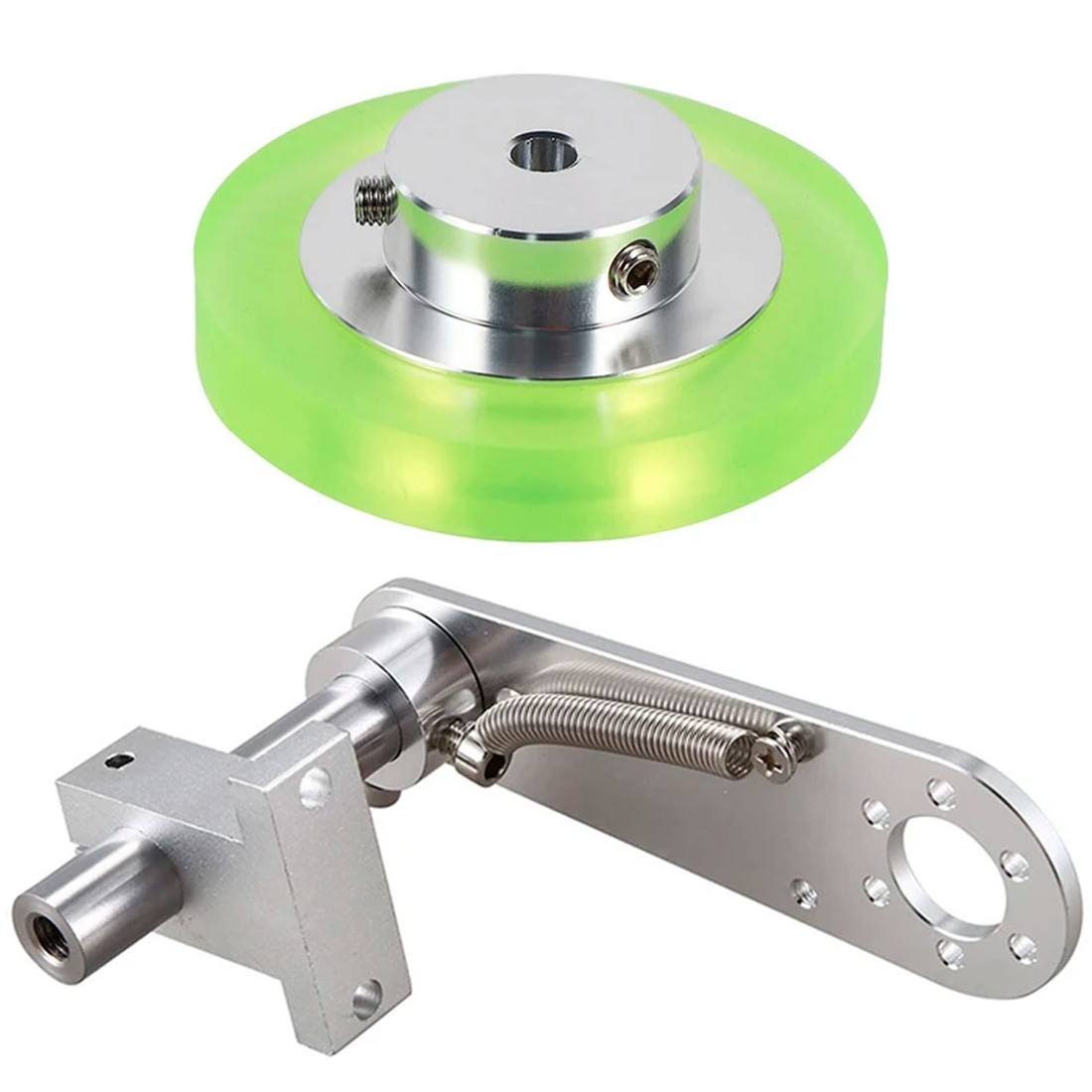 Kit Encoder Incremental com Suporte Metálico e Roldana com Amortecimento de Impacto Kit Encoder Incremental com Suporte Metálico e Roldana com Amortecimento de Impacto