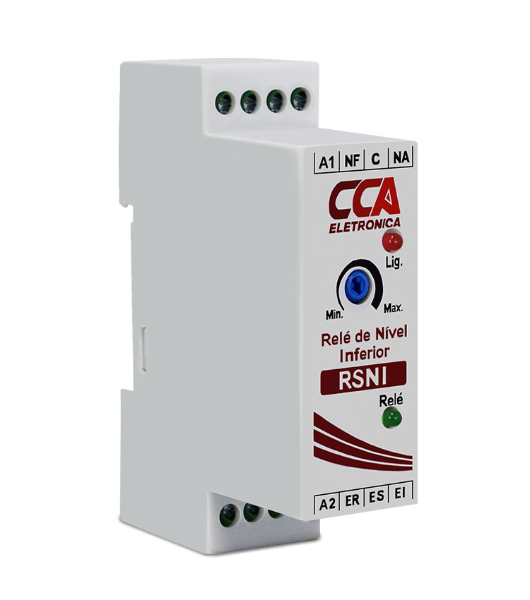 Relé de Nível Inferior 220V Controle de Esvaziamento 2 ou 3 Eletrodos - RSNI