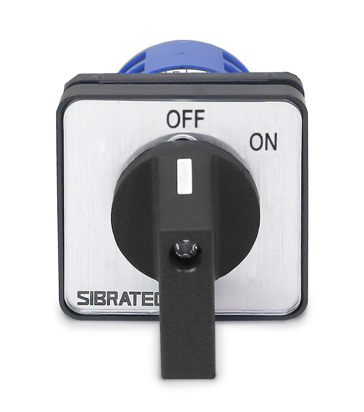 Chave Liga / Desliga Rotativa 32A 4 Polos para Porta de Painel - LW28-32A