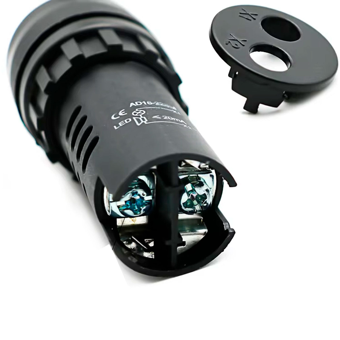 Kit Alarme Fluxo Água 110V Sensor Vazão + Buzzer Sonoro e Visual para Ladrão Caixa D'água