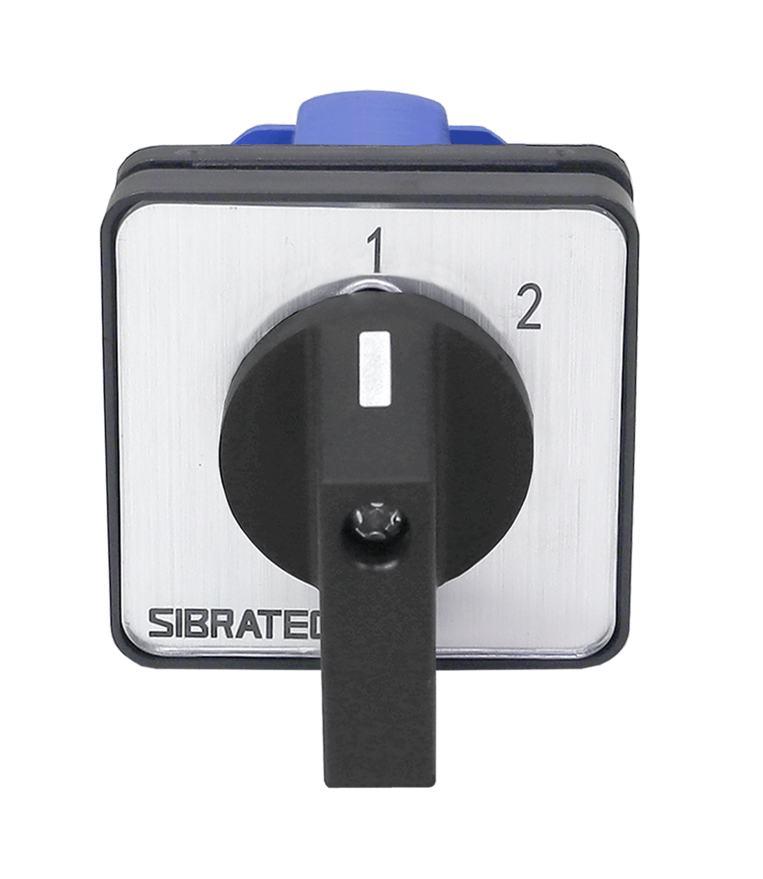 Chave Seletora Rotativa com 2 Posições (1-2) 1 Polo 20A para Porta de Painel - LW28-20-2 Chave Seletora Rotativa com 2 Posições (1-2) 1 Polo 20A para Porta de Painel - LW28-20-2