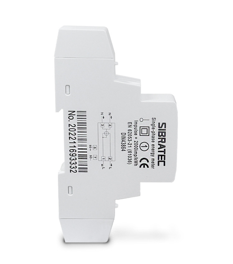 Medidor de Energia kWh Monofásico Medição Direta até 50A - DDS238-1