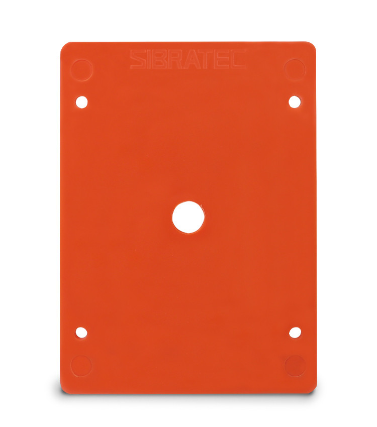 Placa de Montagem 16,5x12cm para Quadro P 20x14x14cm Plástico cor Laranja Placa de Montagem 16,5x12cm para Quadro P 20x14x14cm Plástico cor Laranja