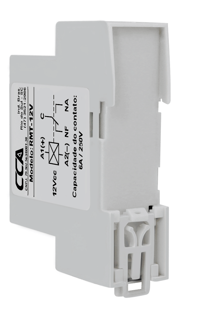Relé Protetor Monitor Tensão 12Vdc Ajuste Mínimo 9V~13V Máximo 12V~16V - RMT Relé Protetor Monitor Tensão 12Vdc Ajuste Mínimo 9V~13V Máximo 12V~16V - RMT